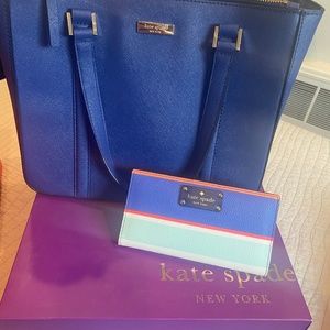 Kate Spade matching bag and wallet